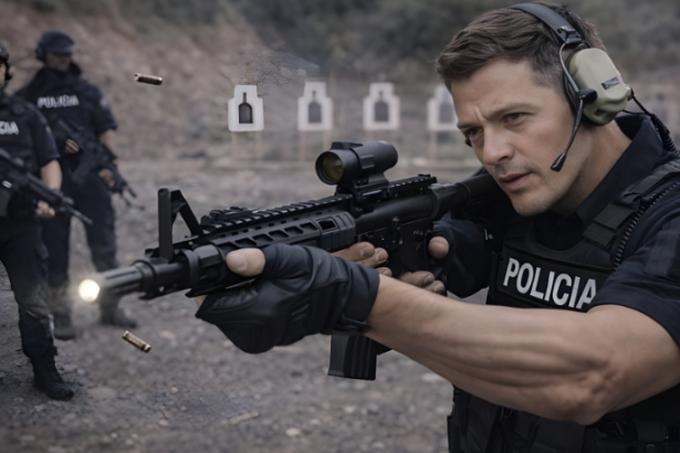 Ernesto Kenji Igarashi destaca a reciclagem periódica em tiro operacional para redução de riscos.