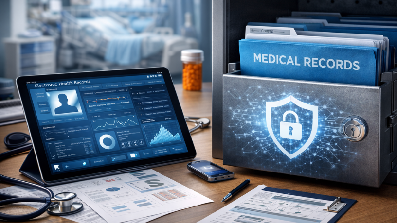 A Nexdata Tecnologia Ltda destaca os desafios da governança documental no prontuário digital e a importância da guarda legal de informações em saúde.