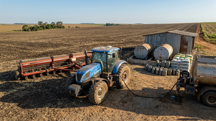 Diesel entra no radar do produtor rural às vésperas do plantio; entenda o impacto para a safra 2026/27